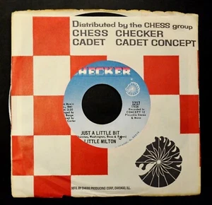SOUL 45 Little Milton Checker 1217 Just A Little Bit and Spring - Picture 1 of 1