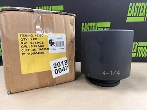 GREY PNEUMATIC 4136 4-1/4'' DEEP IMPACT SOCKET 1'' DRIVE - Picture 1 of 4