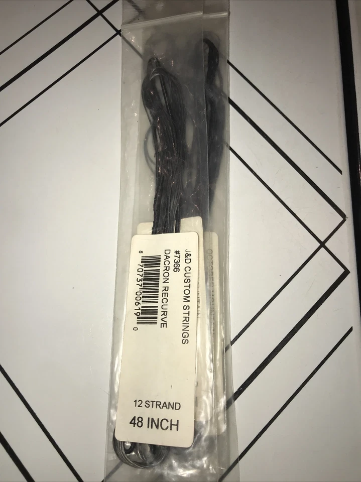 J & D Custom  Recurve String 48 in. AMO 12 Strand 7366 - Image 1 of 1