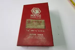 MATCO TOOLS BOHRER-SET -- SCHNELLARBEITSSTAHL - 1/16" bis 1/2" - 21-teilig - DM1538 - Bild 1 von 9