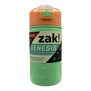 Zak! Genesis 12 OZ Botella de agua de acero inoxidable aislada al vacío 13 horas fría - Imagen 1 de 3