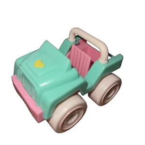 1987 Fisher Price Smooshees Cuddlers Missy & Mary Mare Replacement Jeep - Picture 1 of 5