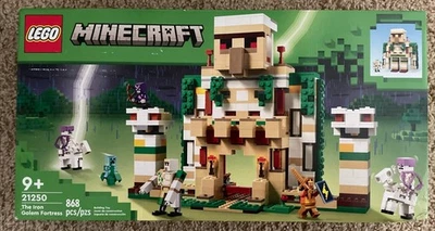 LEGO 21250 Minecraft La Fortaleza Golem de Hierro Nuevo Caja Sellada Envío Gratis Foto 1 de 4