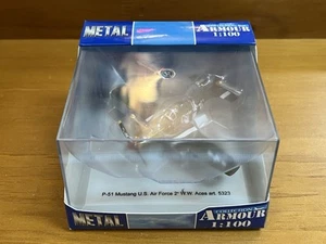 Armour Collection P-51 Mustang US Air Force 2” WW Aces Art 5323 Metal 1:100 - Picture 1 of 8