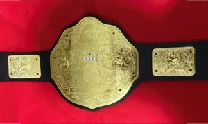 NEW WWE World Heavyweight Big Gold Championship Replica Belt 2mm Brass Adult - Picture 1 of 6