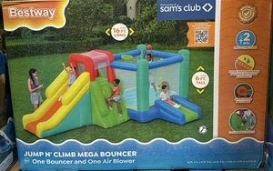 Bestway Jump N' Climb Kinder Quick-Inflate Mega Bouncer Spielpark - Bild 1 von 2