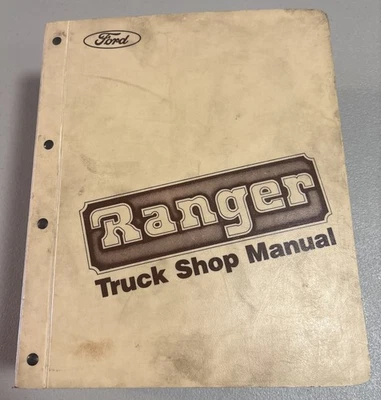 1982 Ford Light Truck Shop Manual de Serviço~1983, 1984, 1985~ Ranger + Bronco II - Imagem 1 de 4