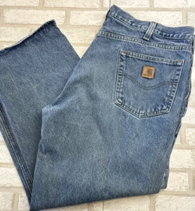 Carhartt Relaxed Fit B460 DVB Herren Blue Denim Jeans Arbeitshose 40x28 Stonewash - Bild 1 von 6