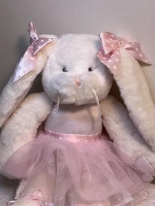 Bearington Collection Lil Bunny Tutu rosa Ballerina Stofftier 16 Zoll - Bild 1 von 8