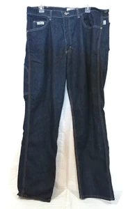 Pantalones de mezclilla de trabajo Tyndale FRMC 38 x 32 azules CAT2 NFPA 2112 - Imagen 1 de 9