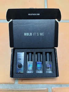 HOLO TACO Set 4 Nail Polish 0.4fl.oz. Assorted NEW - Picture 1 of 5
