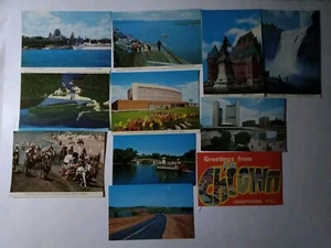 Lot 11 alte Postkarten Kanada nur 1 wurde verschickt - Bild 1 von 5
