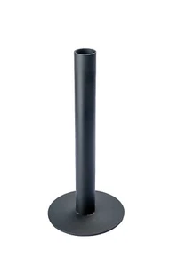 Kerzenhalter Kerzenständer Metall Schwarz groß für Kerzen bis Ø25mm geeignet - Bild 1 von 6