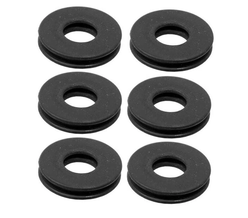 Set of 6 Fuel Injector Spacer Ring Upper VICTOR REINZ 70-36007-00 for Volvo 960 Foto 1 de 1