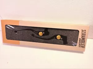 Paar Hebel Bremse - Kupplung Aluminium Dp für Ducati Scrambler 96180121A - Bild 1 von 4