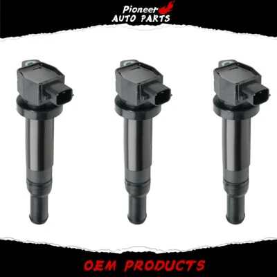 Pack Of 3PCS Ignition Coils kit for 2007-2011 Hyundai Santa Fe 2.7L UF558 - Image 1 of 4