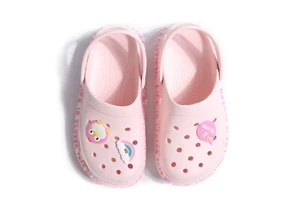 Big Girl Pink Clog Shoes, Size 6 Women's Lightweight Clog Sandals - Picture 1 of 11