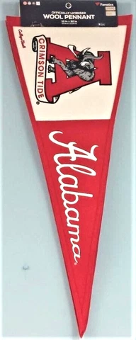 Alabama Crimson Tide Wool Pennant (College Vault) New Wincraft - Fanatics Cover