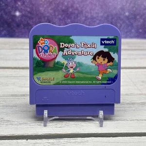 VTech VSmile Dora The Explorer Dora's Fix It Adventure Cartridge Learning Game - Picture 1 of 2