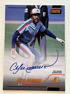 2023 Topps Baseball Andre Dawson Autograph 5/5 Montreal Expos, Cubs, Red Sox HOF
