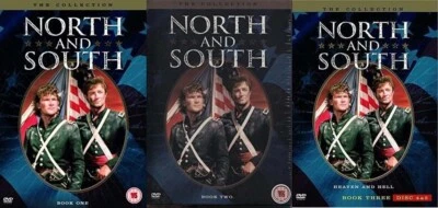NORTH AND SOUTH 1-3 Complete Collection Books 123 One,Two,Three Sealed UK R2 DVD - Image 1 of 4