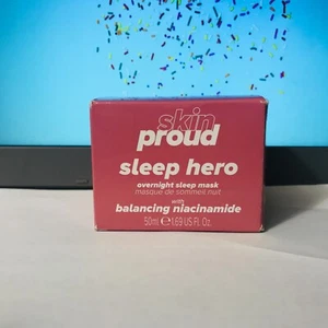Skin Proud - Sleep Hero Overnight Sleep Mask - Full Size - 1.69 fl oz NIB Sealed - Picture 1 of 1