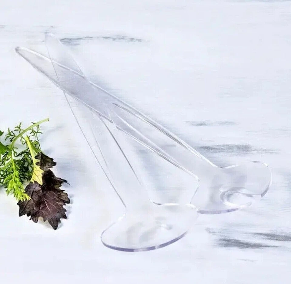 Tupperware Posate Insalata Linea Prisma Bianco Trasparente  - Immagine 1 di 1