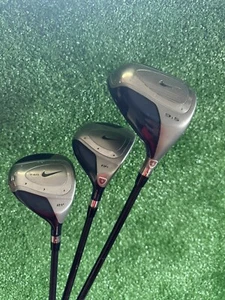 NIKE T40 Woods/Driver Set - 7 Wood 21*, 4 Wood 17*, Driver 9.5* - RH Right Hand - Picture 1 of 7
