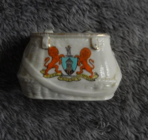Crested China - Shelley Fishing Creel - Dunfermline arms - Picture 1 of 3