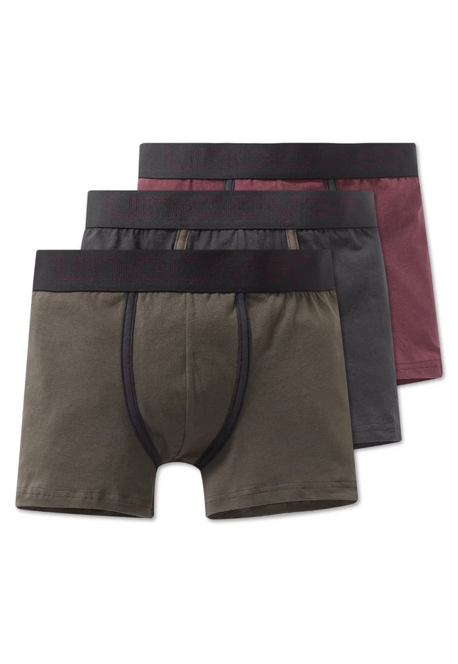 Schiesser Ragazzi Hip-Retro Uncover Pantaloncini 3er Pacco Xs M L. 140-176 95/5 - Immagine 1 di 1