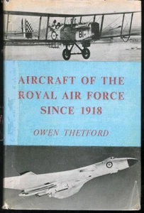 PUTNAM AIRCRAFT OF THE ROYAL AIR FORCE SINCE 1918 HBDJ DH GLOSTER BRISTOL HAWKER - Imagen 1 de 5