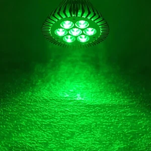 21W Green 520nm~525nm PAR30 LED Lamp Light Bulb Therapy Plant Aquarium E26 E27 - Picture 1 of 6