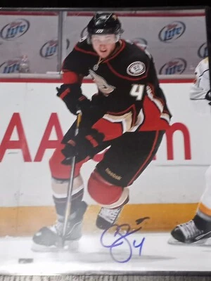 Cam Fowler novato firmado 8x10 con certificado de autenticidad Anaheim Ducks Foto 1 de 4