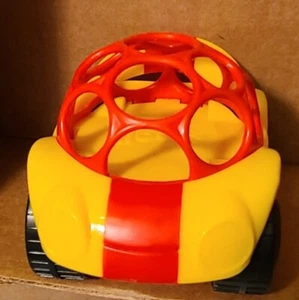 OBall Toy Car #F2851  Kids II Inc. Yellow & Red 81510 - Picture 1 of 11