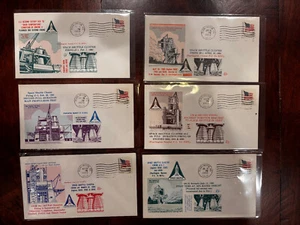 Space Shuttle 1980 SSME Cluster #5 Space Voyage 6 Hüllen KOMPLETT Pearlington MS - Bild 1 von 1