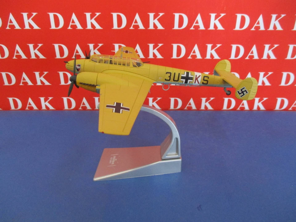 Die cast 1/72 Modellino Aereo Aircraft Messerschmitt BF 110E-2 Trop 3U+KS Horst - Immagine 1 di 4