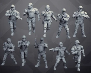 Star Wars Legions Miniatures - Corpo Guards, Blues, Preox-Morlana - ANDOR - Picture 1 of 4