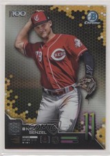 2019 Bowman Scouts Top 100 Chrome Gold Refractor /50 Nick Senzel Rookie RC