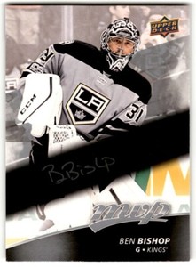2017-18 Upper Deck MVP Silver Script Ben Bishop #157 Los Angeles Kings