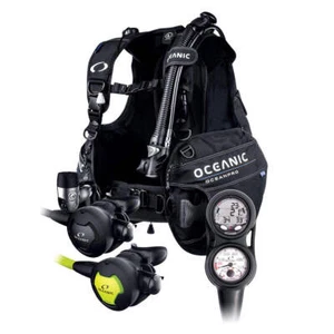 Oceanic - Open Water Package: BCD/Regulator Set (DIN or Yoke)/Dive Computer/Pres - Picture 1 of 16