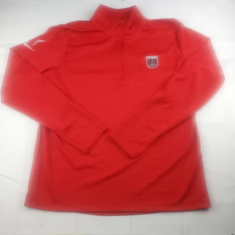 Atlanta Dream WNBA Red Nike Dri Fit Long Sleeve 1/4 Zip Pullover Large Cover