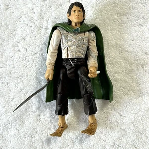 Modellino LOTR Shelob Attack Frodo Toybiz 2004 (H3) - Foto 1 di 4