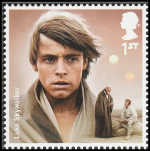 GB 3766 Star Wars Luke Skywalker 1st single MNH 2015 - Picture 1 of 1