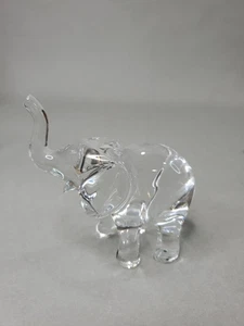 Precioso! Figura BACCARAT Francia Cristal LOET TANGANICA ELEFANTE - Imagen 1 de 9