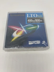 Joblot de Fujifilm LTO Ultrium 3 cartouche de bande de données LTO G3 400/800 Go PC x5 neuf - Photo 1/4