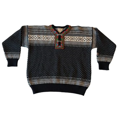 Dale of Norway Setesdal Lusekofte Classic Design Wool Sweater Mens XL Apres Ski - Image 1 of 4