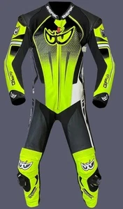 Motorbike_Riding /Racing Leather One & Two Piece Original Cowhide 1.3-1.4mm Suit - Picture 1 of 6