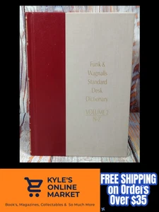 Funk & Wagnalls Standard Desk Dictionary Volume 2 N-Z (1984, Hardcover) - Picture 1 of 18