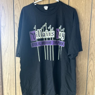 Disney Villains Day Stalk Around The Park Shirt Men’s 2XL Black - Image 1 of 4
