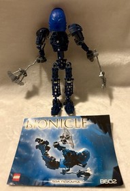 LEGO Bionicle 8602 Toa Nokama Set & Instruction Manual